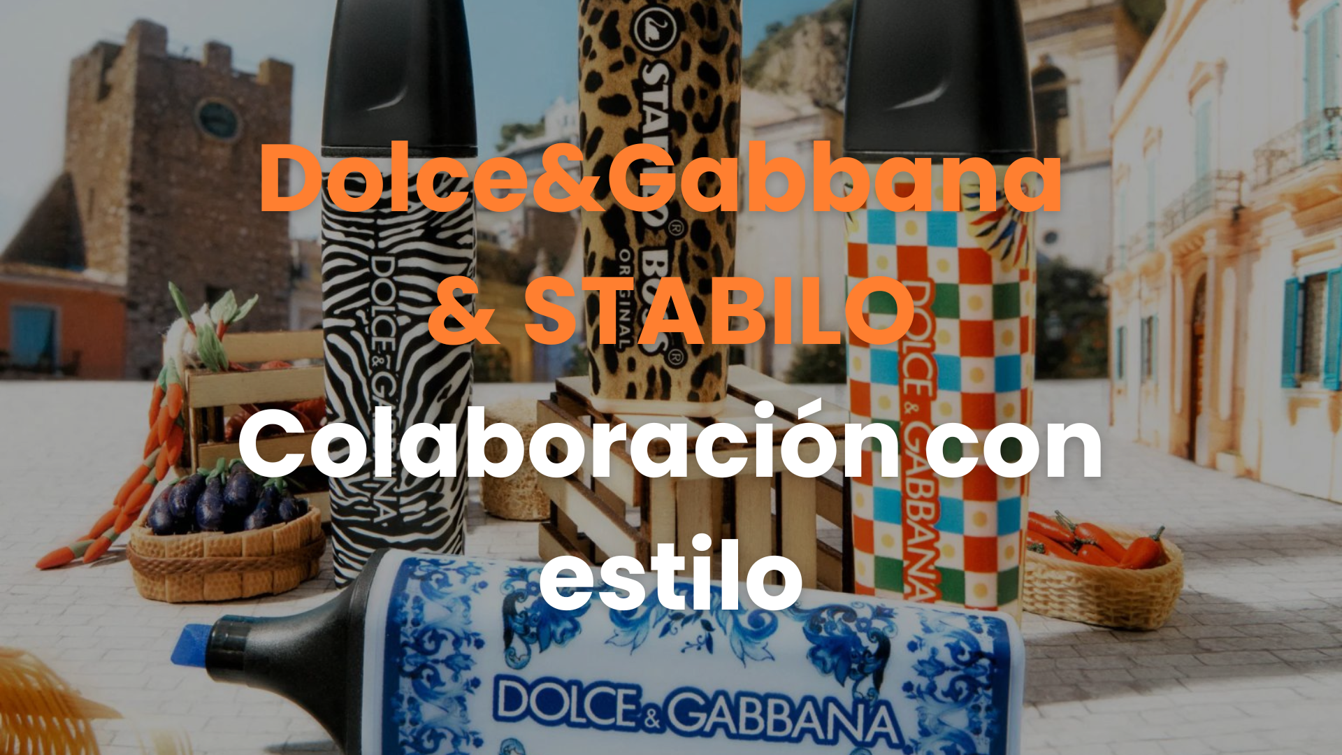 Dolce&Gabbana & STABILO: Colaboración que destaca con estilo