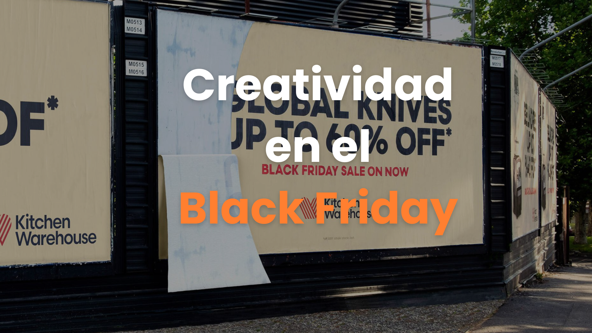Kitchen Warehouse: Los Billboards más Creativos del Black Friday